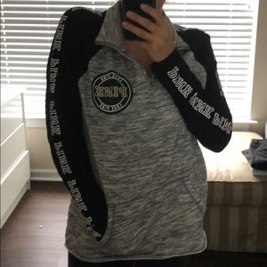 PINK Half-Zip Pullover